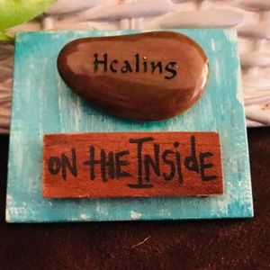 One of a Kind RockArt Magnet